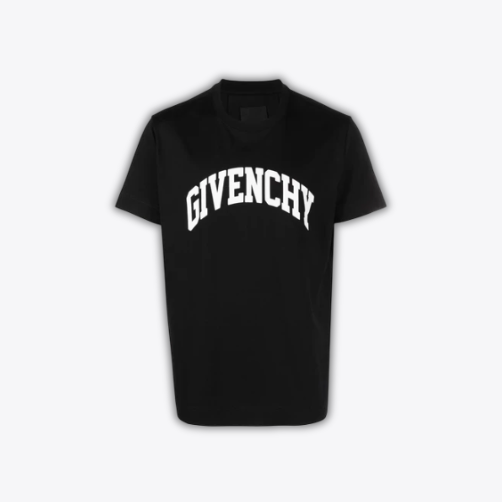 Givenchy College logo printed T-shirt - Black/White