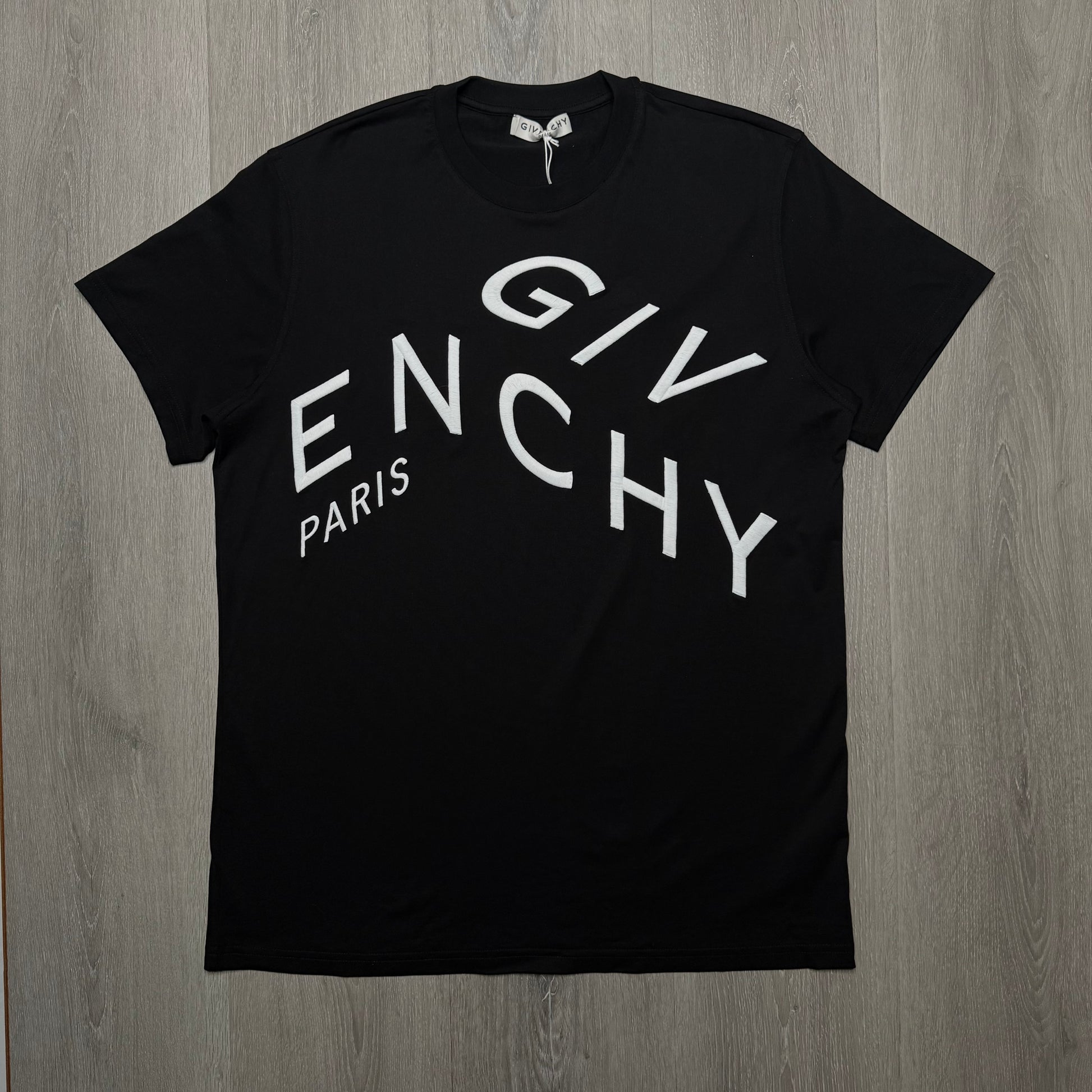 Givenchy Refracted Logo T-Shirt - Black/White